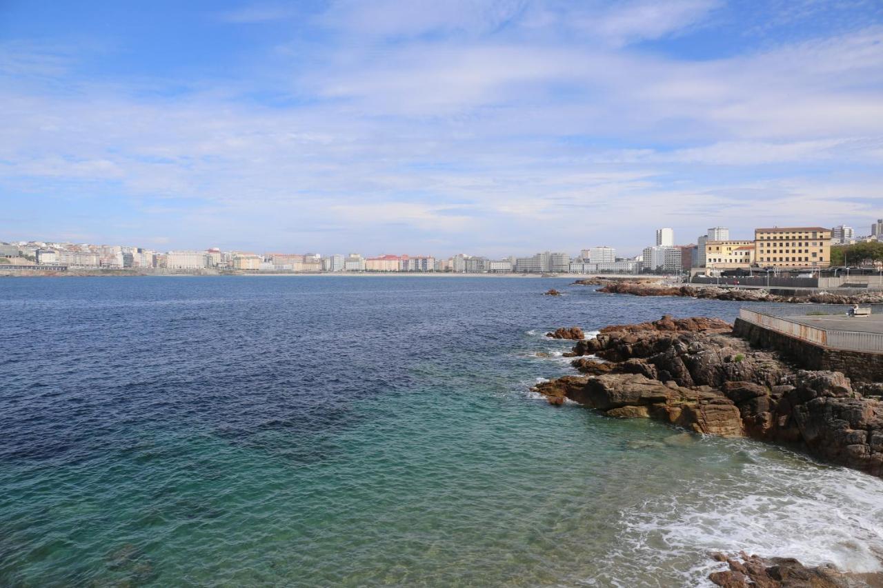 Apartamento Orzan Playa A Coruna Exterior photo